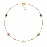 Collar Ultima Edizione Mujer in Plata CAO4653-MULTICOLOR
